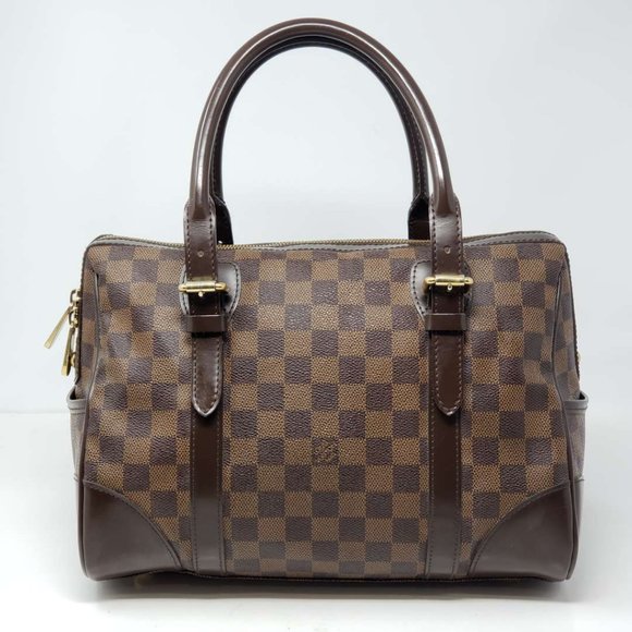 Auth Louis Vuitton Berkeley Damier Ebene BostonBag - Picture 3 of 16